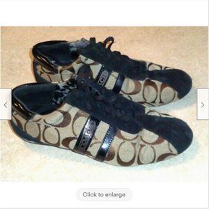 Vintage Coach Signature Athletic Shoe Size 7 Sneak
